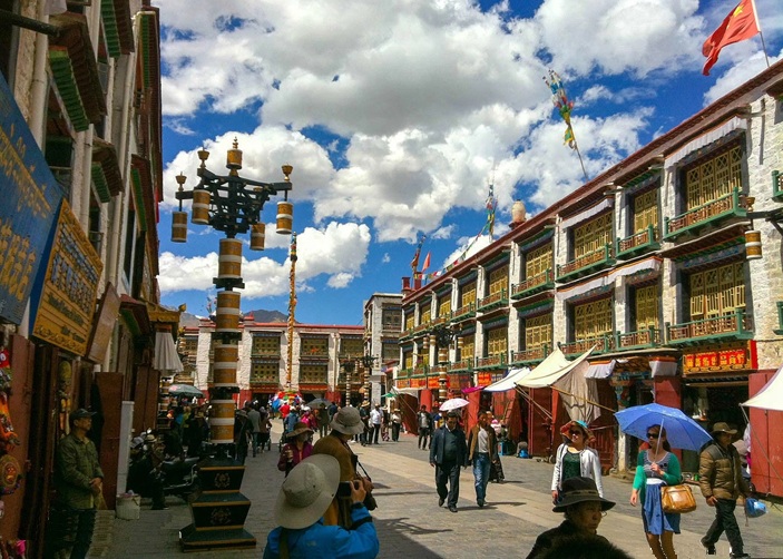 Barkhor Street  Lhasa 