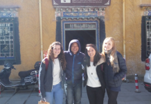 Bruce and 3 girls from UK