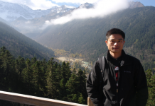 Bruce at Huanglong National Park